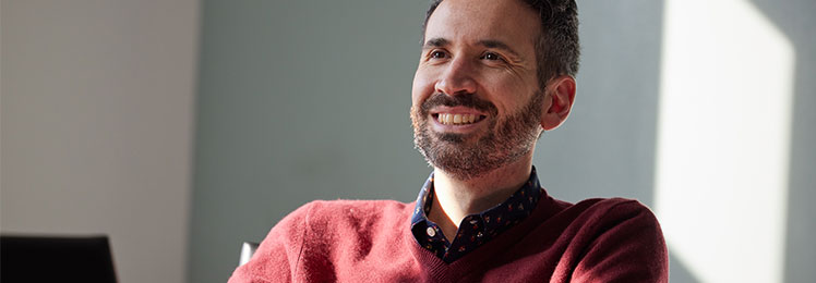 A person smiling